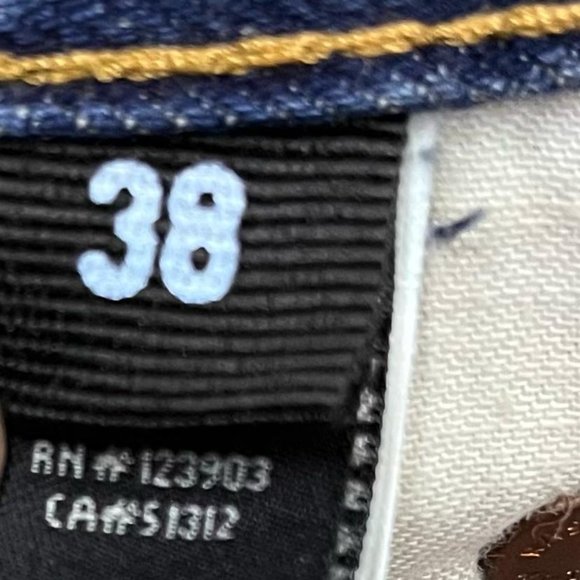 NWT WILLIAM RAST BOOTCUT denim jeans 100% cotton Trouser pant tag 38 runs 39.5" - Picture 5 of 6